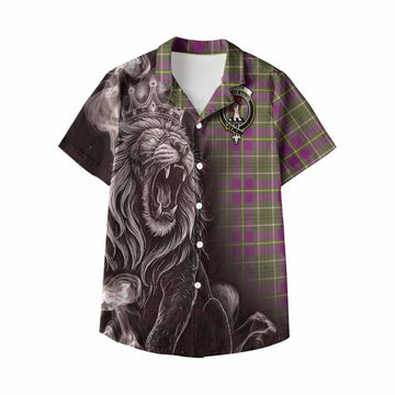 Taylor (Tailyour) Tartan Kid Hawaiian Shirt Roaring Lion Heritage
