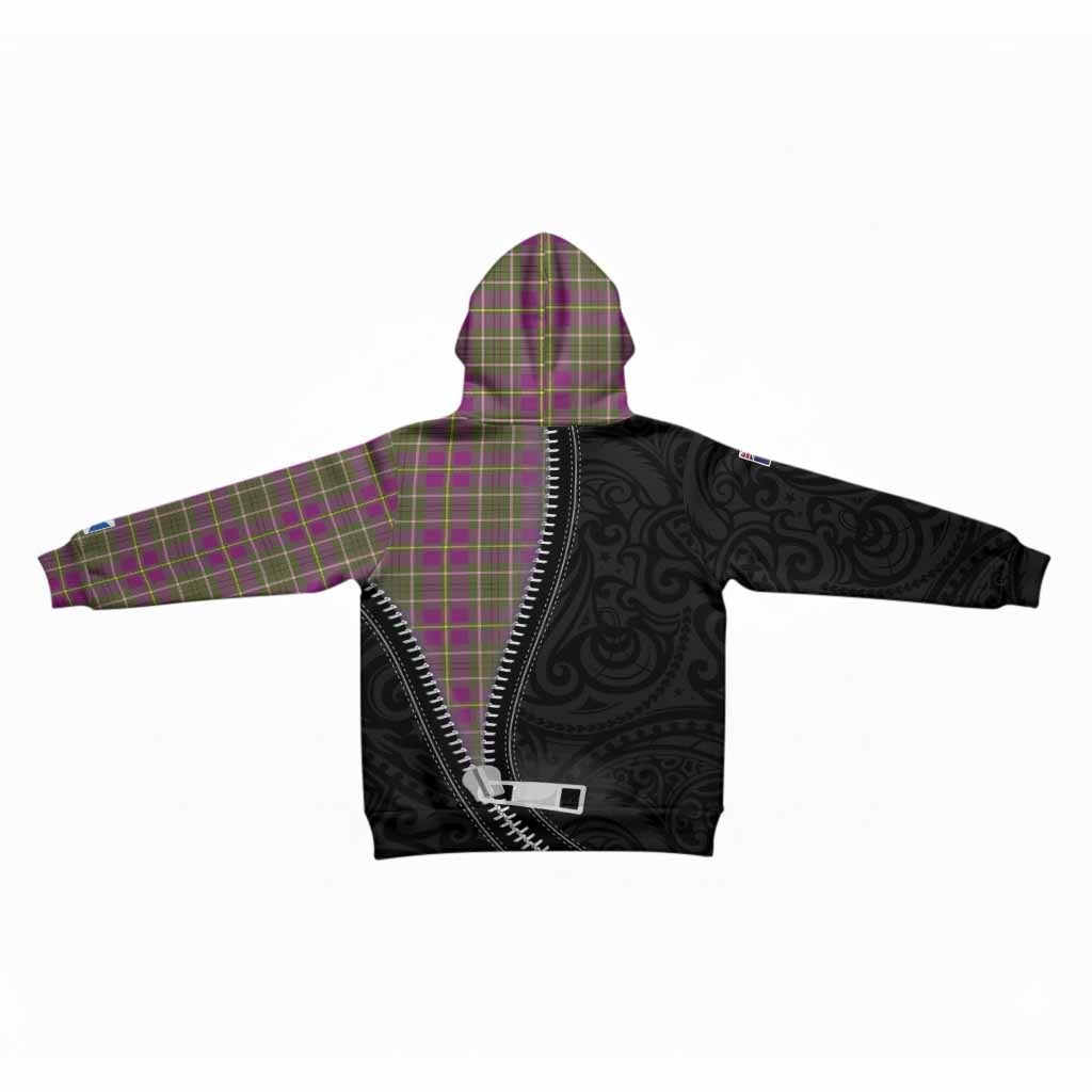 Taylor (Tailyour) Tartan Kid Hoodie New Zealand Pattern Unique Zipper Stylized