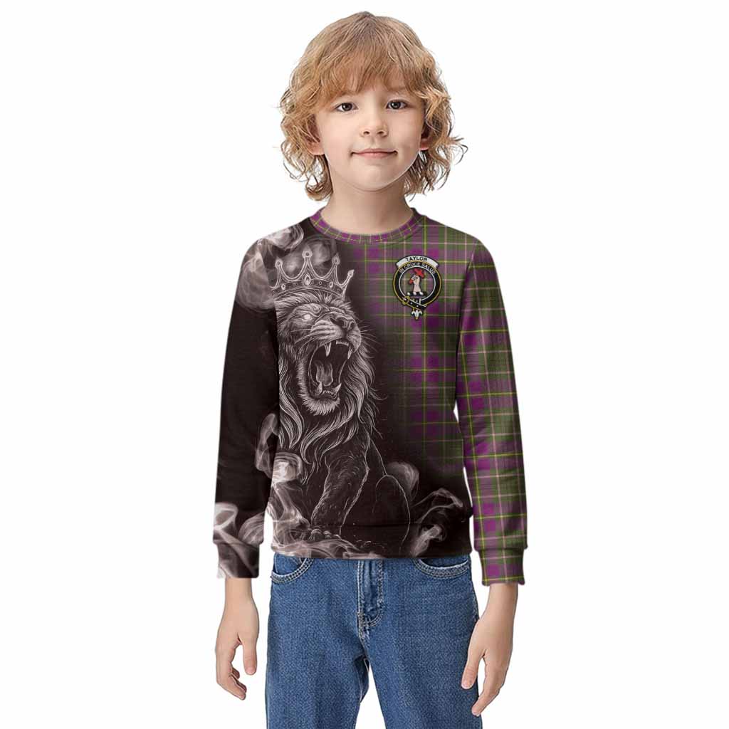 Taylor (Tailyour) Tartan Kid Knitted Sweatshirt Roaring Lion Heritage