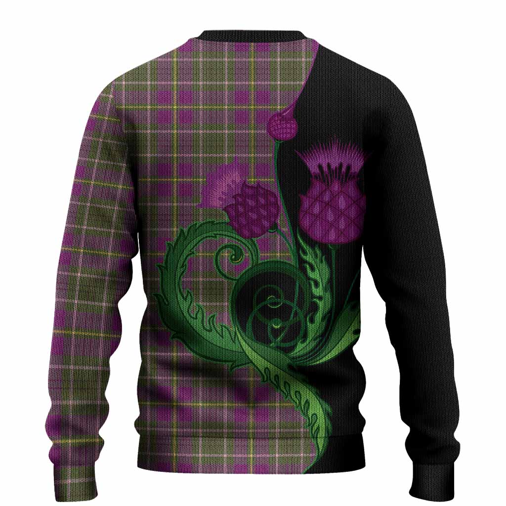 Taylor (Tailyour) Tartan Knitted Sweater Traditional Scottish Thistle