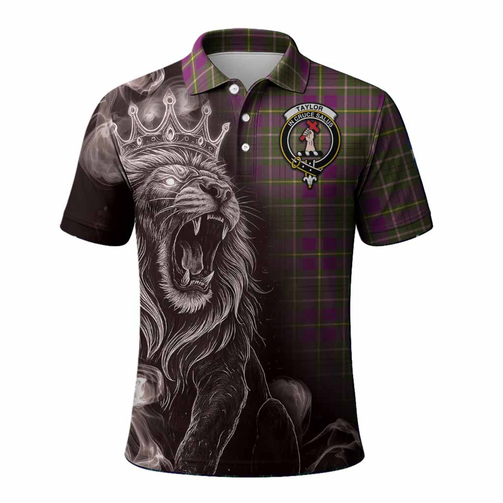 Taylor (Tailyour) Tartan Polo Shirt Roaring Lion Heritage Kid - Tartan Vibes Clothing
