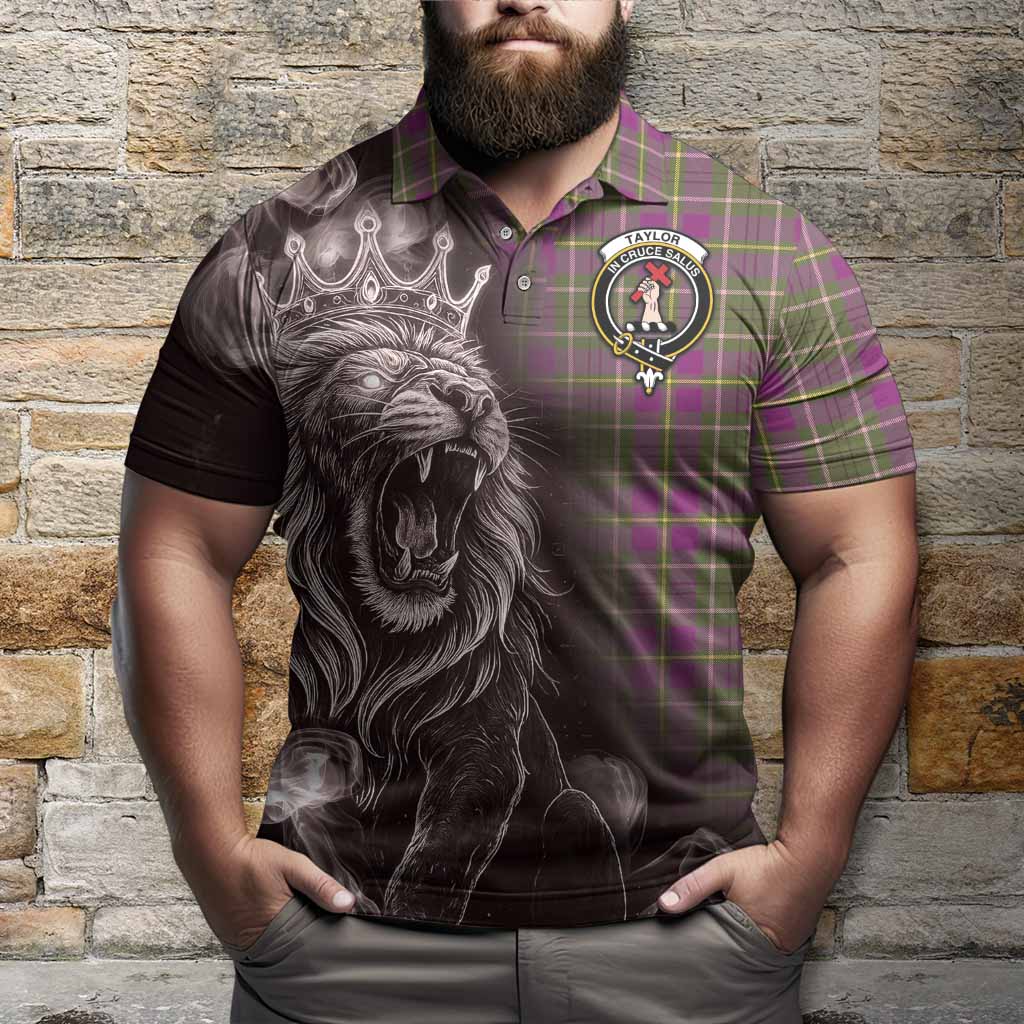 Taylor (Tailyour) Tartan Polo Shirt Roaring Lion Heritage - Tartan Vibes Clothing