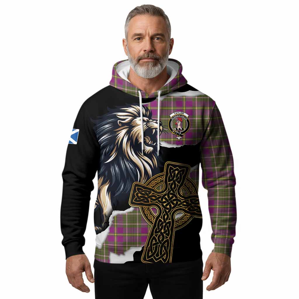 Taylor (Tailyour) Tartan Scottish Hoodie Lion Celtic Heritage