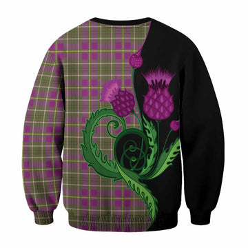 Taylor (Tailyour) Tartan Sweatshirt Traditional Scottish Thistle