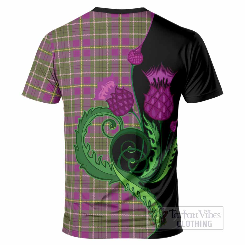 Taylor (Tailyour) Tartan T-Shirt Traditional Scottish Thistle