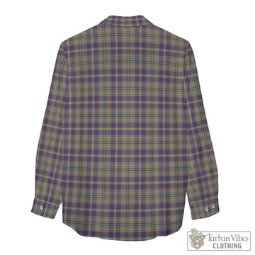 Taylor Weathered Tartan Womens Casual Shirt with Family Crest
