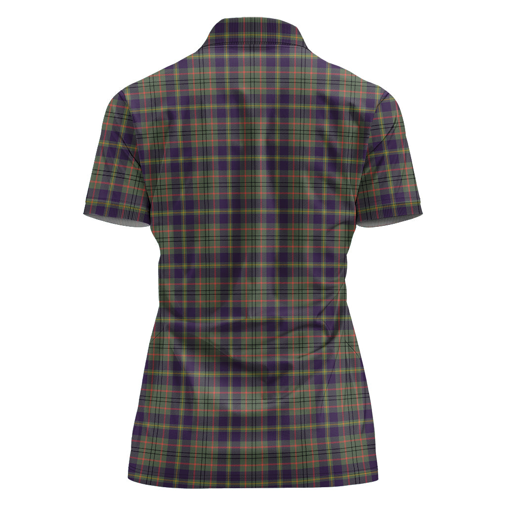 taylor-weathered-tartan-polo-shirt-for-women
