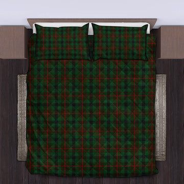 Tennant Tartan Quilt Bed Set King - Tartan Vibes Clothing