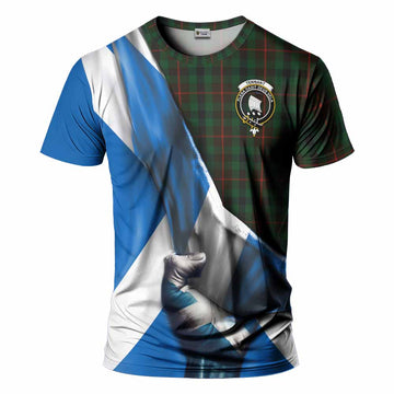 Tennant Tartan T-Shirt with Family Crest Scotland Patriotic Style Kid's Shirt - Tartan Vibes Clothing
