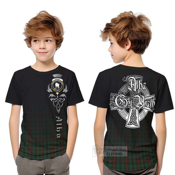 Tennant Tartan Kid T-Shirt Featuring Alba Gu Brath Family Crest Celtic Inspired Youth XL Size14 - Tartan Vibes Clothing