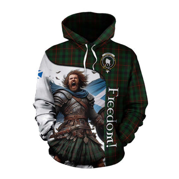 Tennant Crest Tartan Cotton Hoodie Inspired by the Freedom of Scottish Warrior Pullover Hoodie XS - Tartan Vibes Clothing