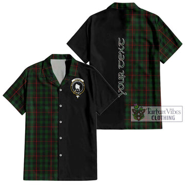 Tennant Tartan Hawaiian Shirt with Family Crest and Half Of Me Style Kid - Tartan Vibes Clothing