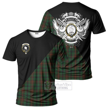 Tennant Tartan T-Shirt with Family Crest and Military Logo Style Kid's Shirt - Tartan Vibes Clothing