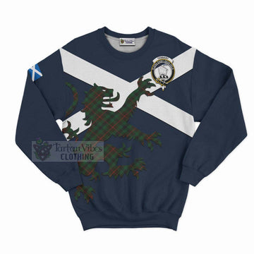 Tennant Tartan Lion Rampant Sweatshirt Proudly Display Your Heritage with Alba Gu Brath and Clan Name Unisex - Tartan Vibes Clothing