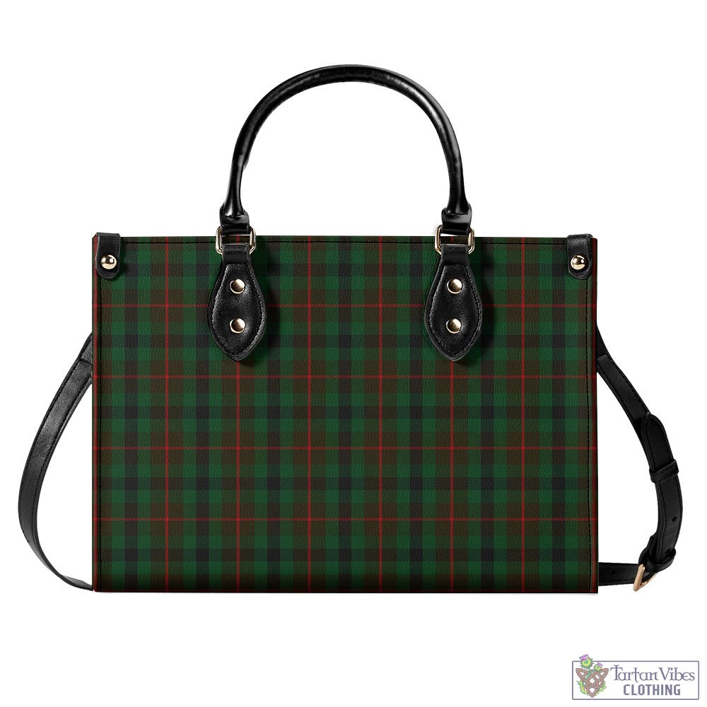 Tennant Tartan Luxury Leather Handbags L - Tartan Vibes Clothing