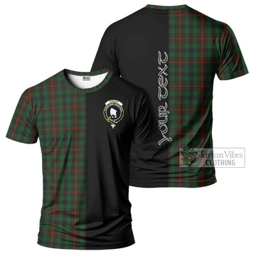 Tennant Tartan T-Shirt with Family Crest and Half Of Me Style Kid's Shirt - Tartan Vibes Clothing