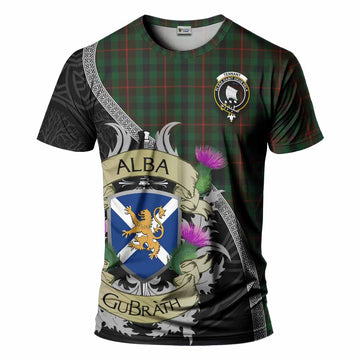 Tennant Tartan Family Crest T-Shirt Lion Rampant Royal Thistle Shield Celtic Inspired Kid's Shirt - Tartan Vibes Clothing