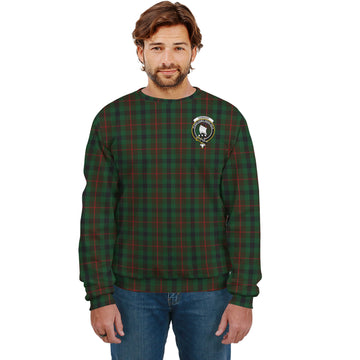 Tennant Tartan Sweatshirt with Family Crest Unisex - Tartan Vibes Clothing