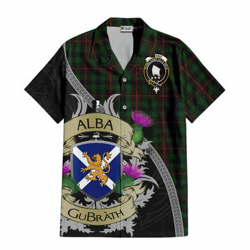 Tennant Tartan Family Crest Hawaiian Shirt Lion Rampant Royal Thistle Shield Celtic Inspired Kid - Tartan Vibes Clothing