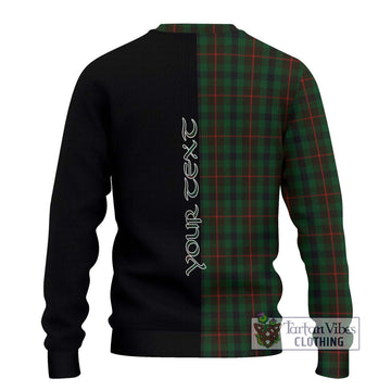 Tennant Tartan Ugly Sweater with Family Crest and Half Of Me Style - Tartan Vibes Clothing