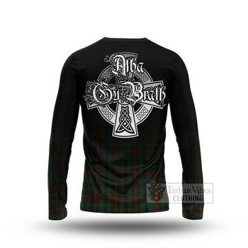 Tennant Tartan Long Sleeve T-Shirt Featuring Alba Gu Brath Family Crest Celtic Inspired - Tartan Vibes Clothing
