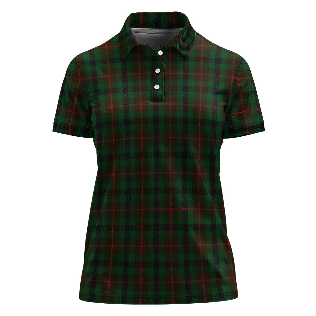 Tennant Tartan Polo Shirt For Women - Tartan Vibes Clothing