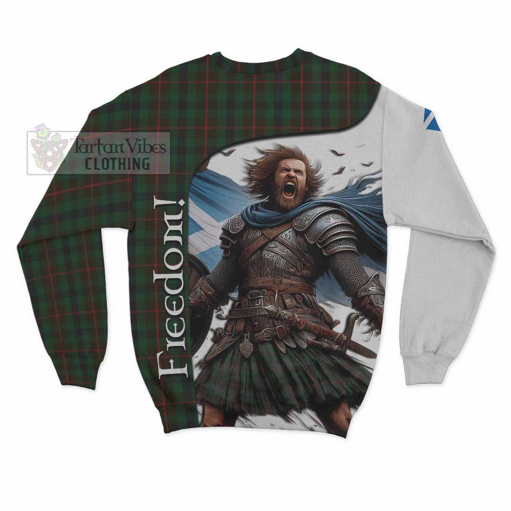 Tennant Crest Tartan Sweatshirt Inspired by the Freedom of Scottish Warrior - Tartan Vibes Clothing