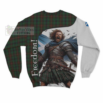 Tennant Crest Tartan Sweatshirt Inspired by the Freedom of Scottish Warrior - Tartan Vibes Clothing