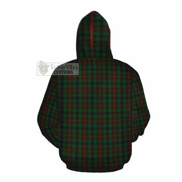 Tennant Tartan Cotton Hoodie with Family Crest DNA In Me Style Pullover Hoodie - Tartan Vibes Clothing