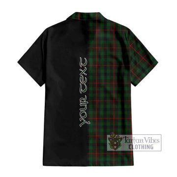 Tennant Tartan Hawaiian Shirt with Family Crest and Half Of Me Style - Tartan Vibes Clothing
