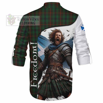 Tennant Crest Tartan Ghillie Kilt Shirt Inspired by the Freedom of Scottish Warrior - Tartan Vibes Clothing
