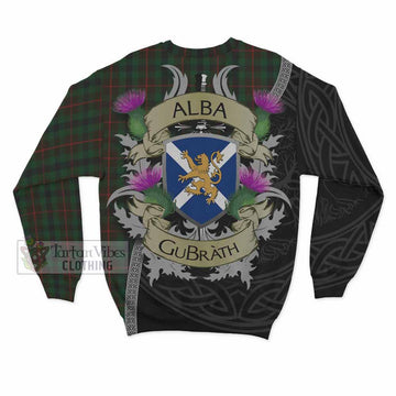 Tennant Tartan Family Crest Sweatshirt Lion Rampant Royal Thistle Shield Celtic Inspired - Tartan Vibes Clothing