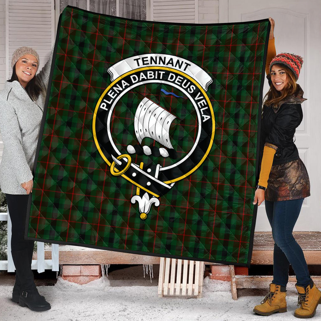 tennant-tartan-quilt-with-family-crest