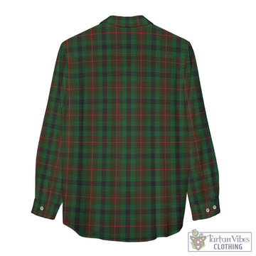 Tennant Tartan Women's Casual Shirt with Family Crest - Tartan Vibes Clothing