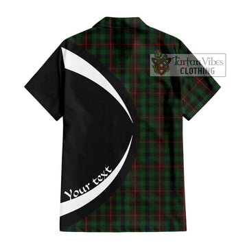 Tennant Tartan Hawaiian Shirt with Family Crest Circle Style - Tartan Vibes Clothing