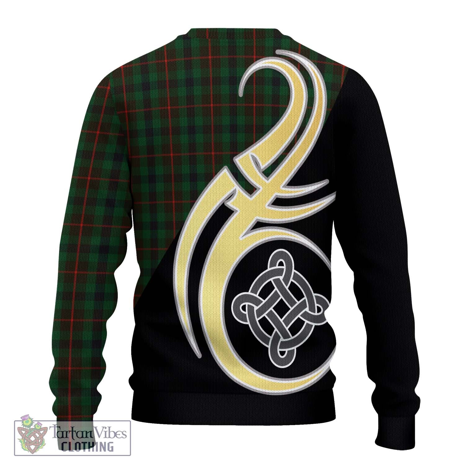 Tennant Tartan Ugly Sweater with Family Crest and Celtic Symbol Style - Tartan Vibes Clothing