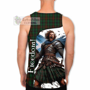 Tennant Crest Tartan Men's Tank Top Inspired by the Freedom of Scottish Warrior - Tartan Vibes Clothing