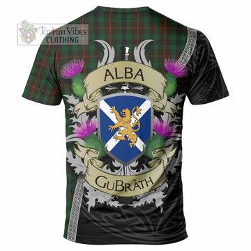 Tennant Tartan Family Crest T-Shirt Lion Rampant Royal Thistle Shield Celtic Inspired - Tartan Vibes Clothing