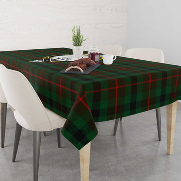 Tennant Tatan Tablecloth with Family Crest