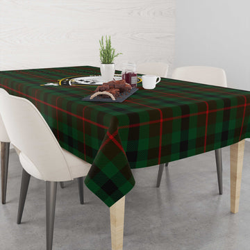 Tennant Tartan Tablecloth with Family Crest M 39.4"x59"(100x150cm) - Tartan Vibes Clothing