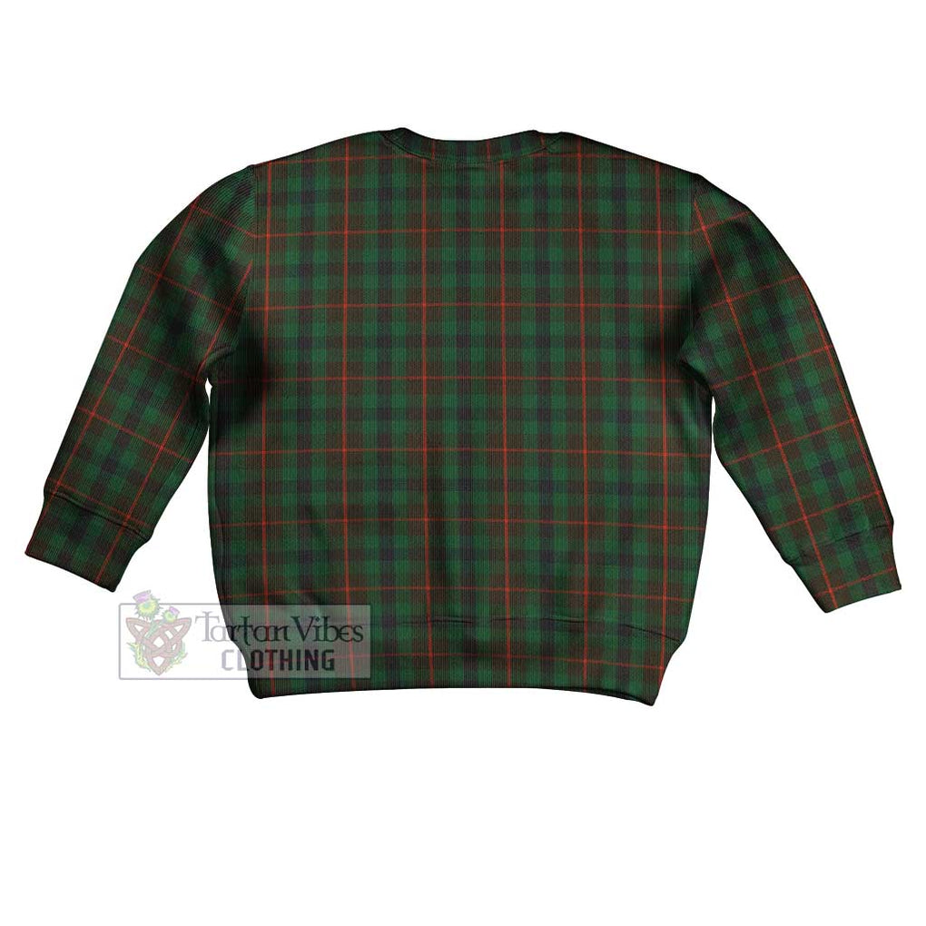 Tennant Tartan Kid Ugly Sweater with Family Crest - Tartan Vibes Clothing