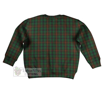 Tennant Tartan Kid Ugly Sweater with Family Crest - Tartan Vibes Clothing