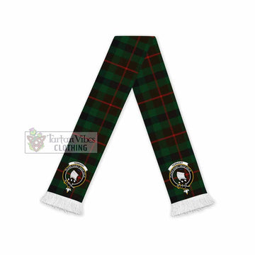 Tartan Vibes Clothing Tennant Tartan Ruffneck Scarf with Family Crest