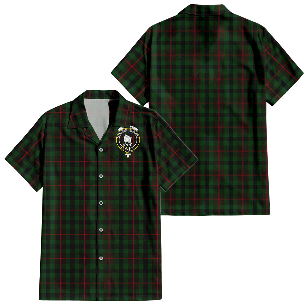 Tennant Tartan Hawaiian Shirt with Family Crest - Tartan Vibes Clothing