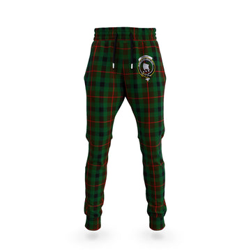 Tennant Tartan Joggers Pants with Family Crest
