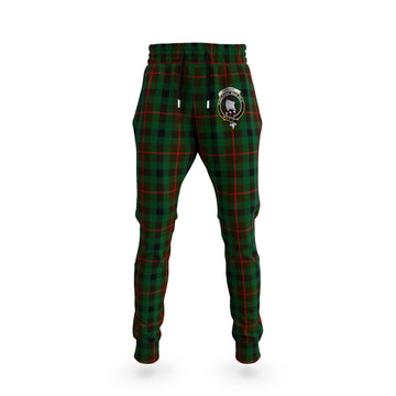 Tennant Tartan Joggers Pants with Family Crest 5XL - Tartan Vibes Clothing