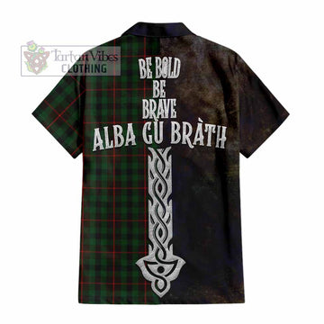 Tennant Tartan Family Crest Hawaiian Shirt Alba Gu Brath Be Brave Lion Ancient Style - Tartan Vibes Clothing