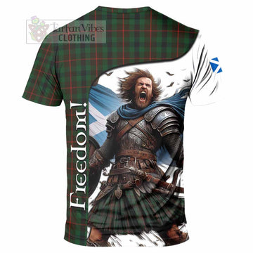 Tennant Crest Tartan T-Shirt Inspired by the Freedom of Scottish Warrior - Tartan Vibes Clothing