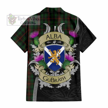 Tennant Tartan Family Crest Hawaiian Shirt Lion Rampant Royal Thistle Shield Celtic Inspired - Tartan Vibes Clothing