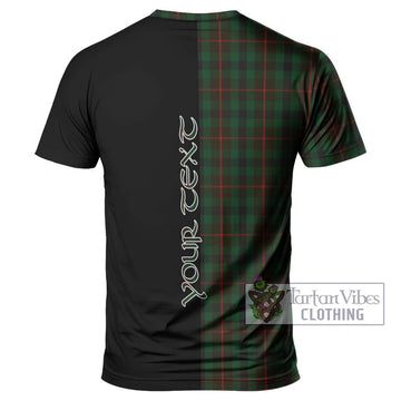Tennant Tartan T-Shirt with Family Crest and Half Of Me Style - Tartan Vibes Clothing